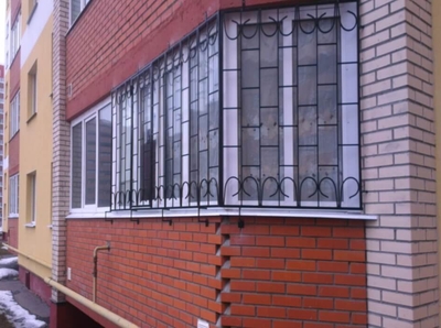 Сварная балконная решетка